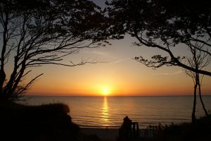 Zachód-słońca-w-dębinie